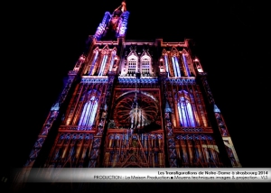 cathedrale strasbourg mapping 3D