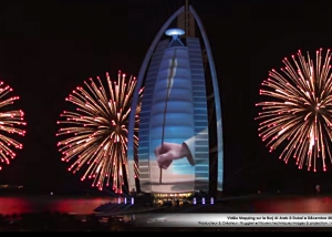 Burj al Arab mapping 3D Dubai VLS