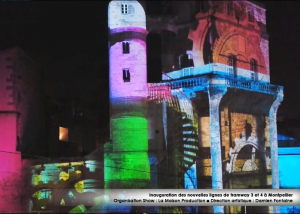 Projection mapping 3D a montpellier