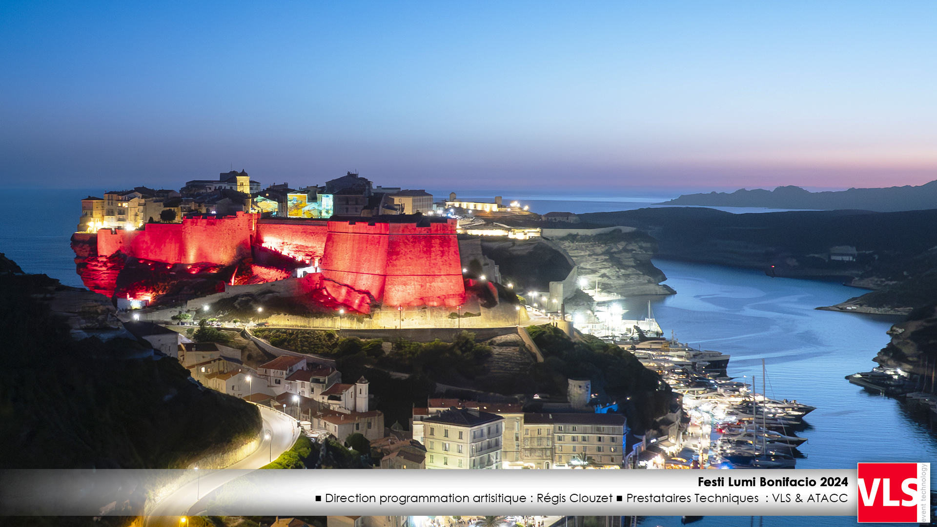 Festi Lumi Bonifacio Mapping monumental avec spectacle vivant